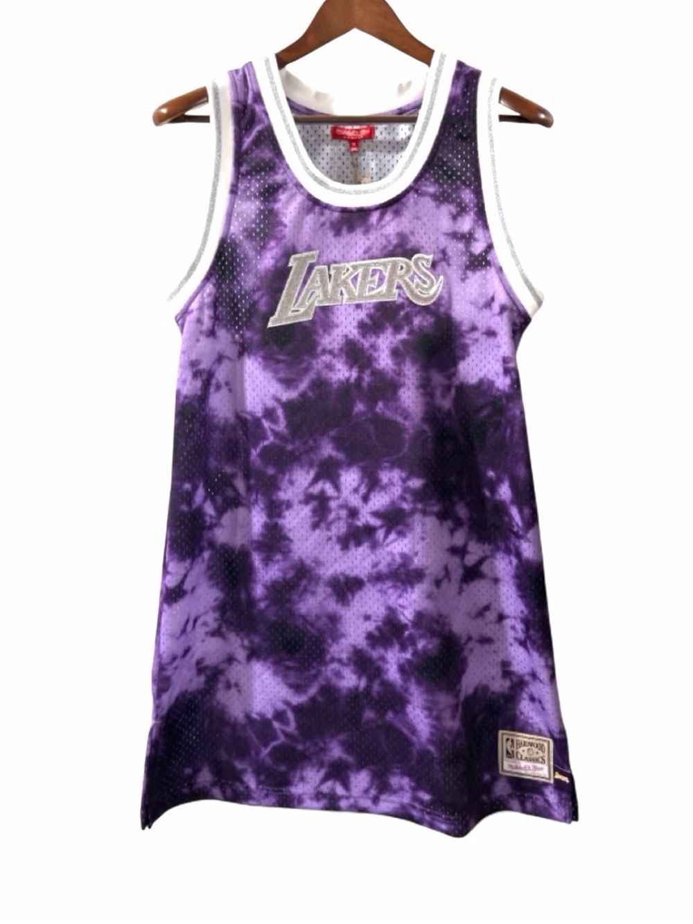 Mitchell & Ness NBA Los Angeles Lakers Reflective Jersey Dress Size Women’s M